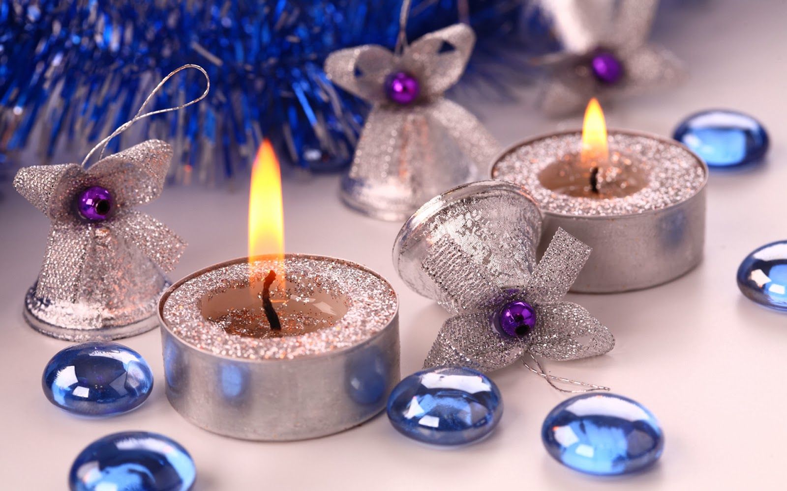 New Year Candles Wallpaper HD 27297