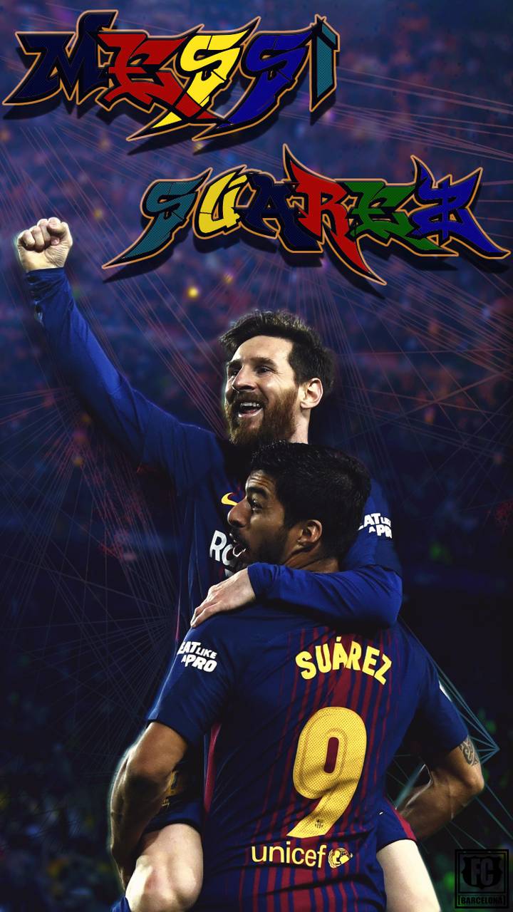 messi suarez wallpaper