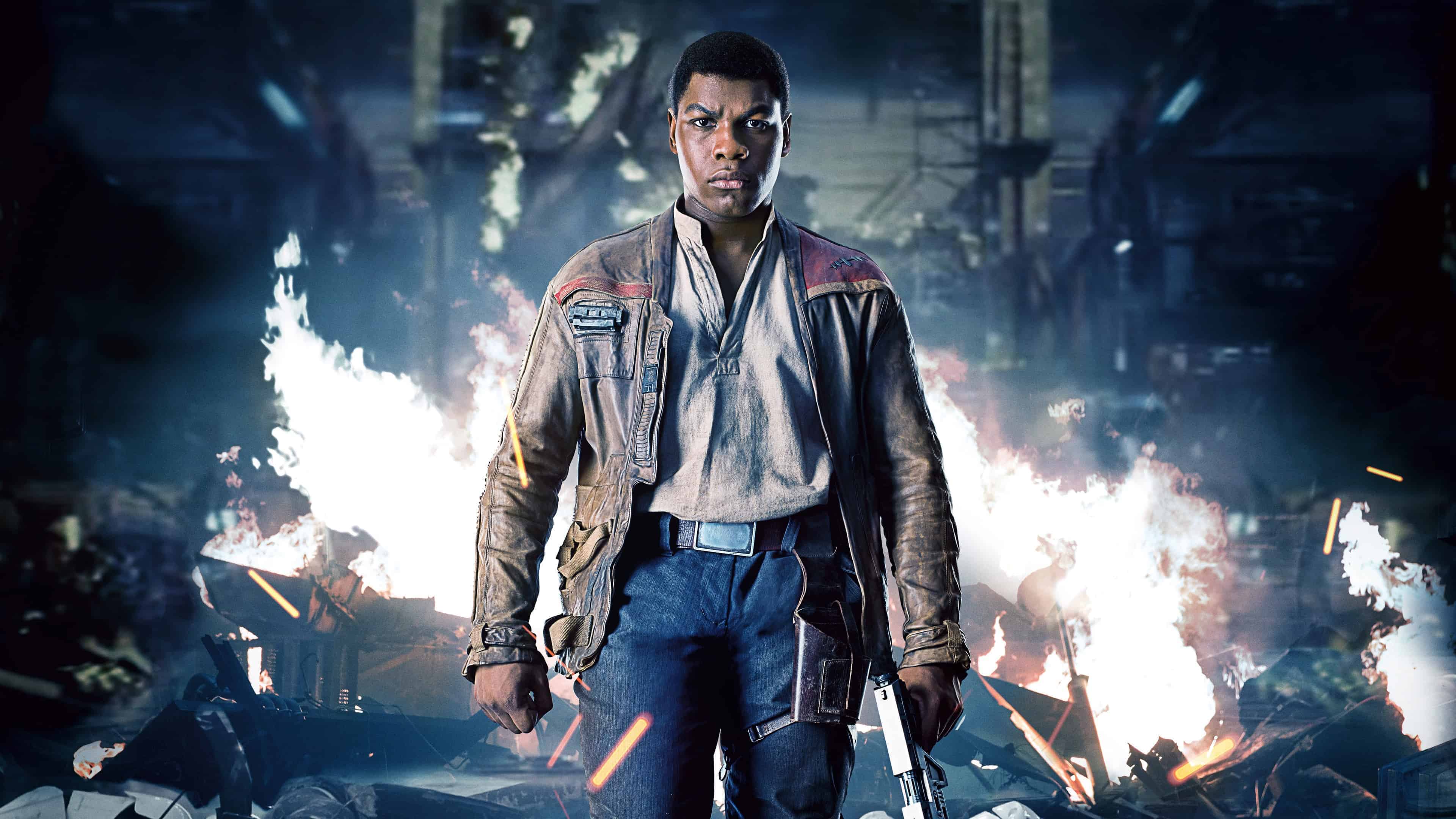 Star Wars The Last Jedi Finn UHD 4K Wallpaper