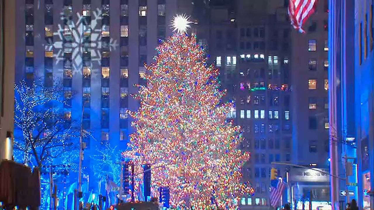 Rockefeller Center Christmas Tree lighting ceremony held New York