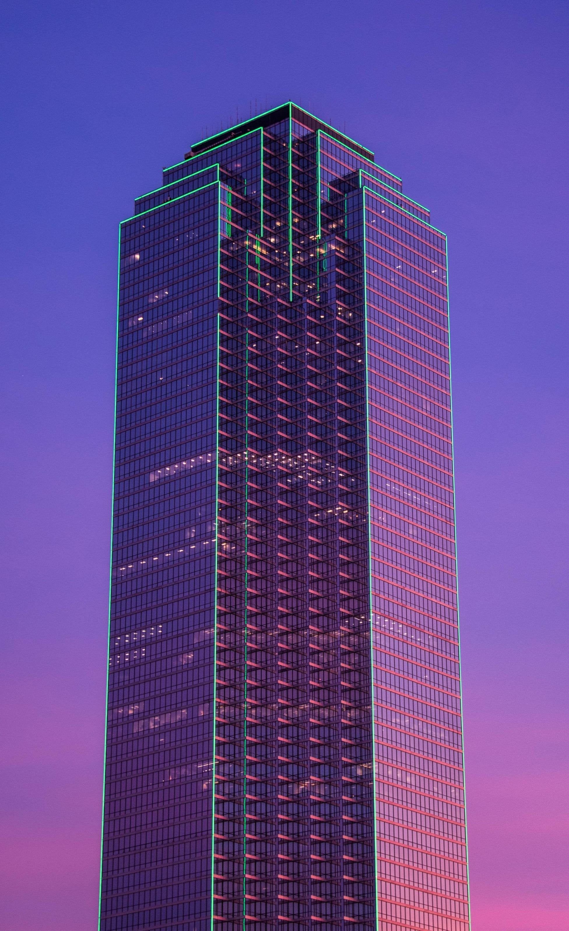 Bank of America in Dallas, TX. iPhone X Wallpaper X Wallpaper HD