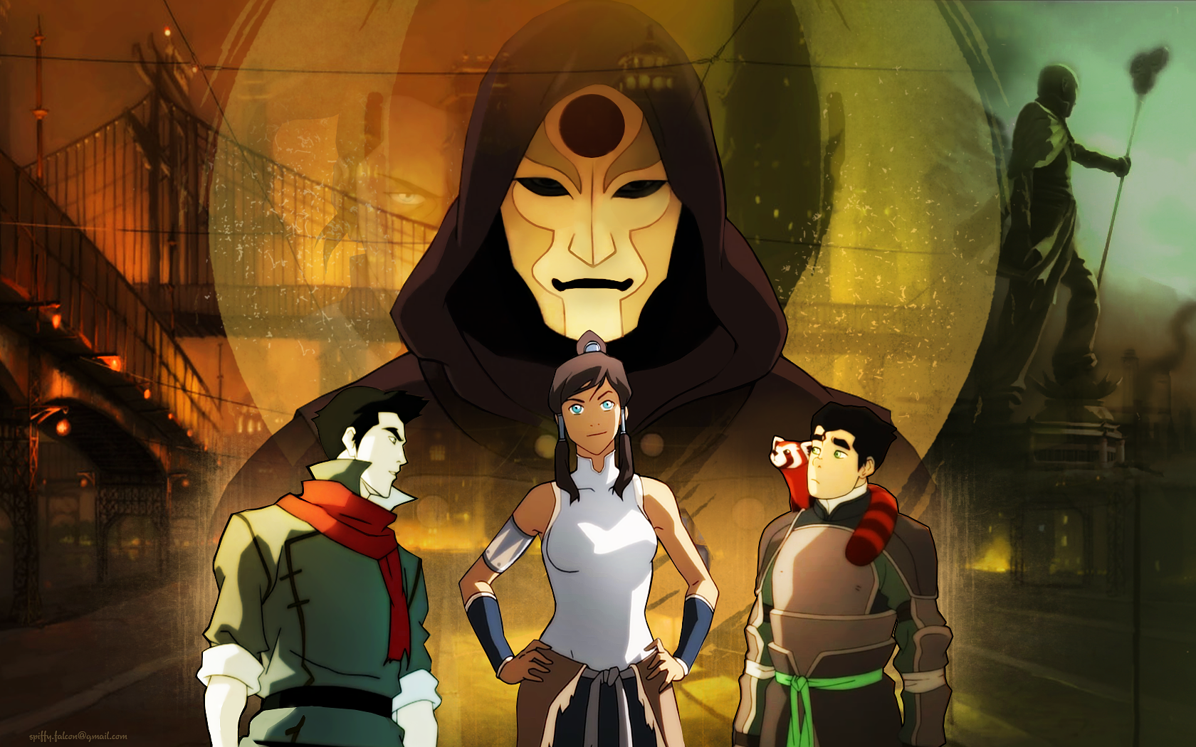 Team Avatar vs Captain Planet and the Planeteers battle royale