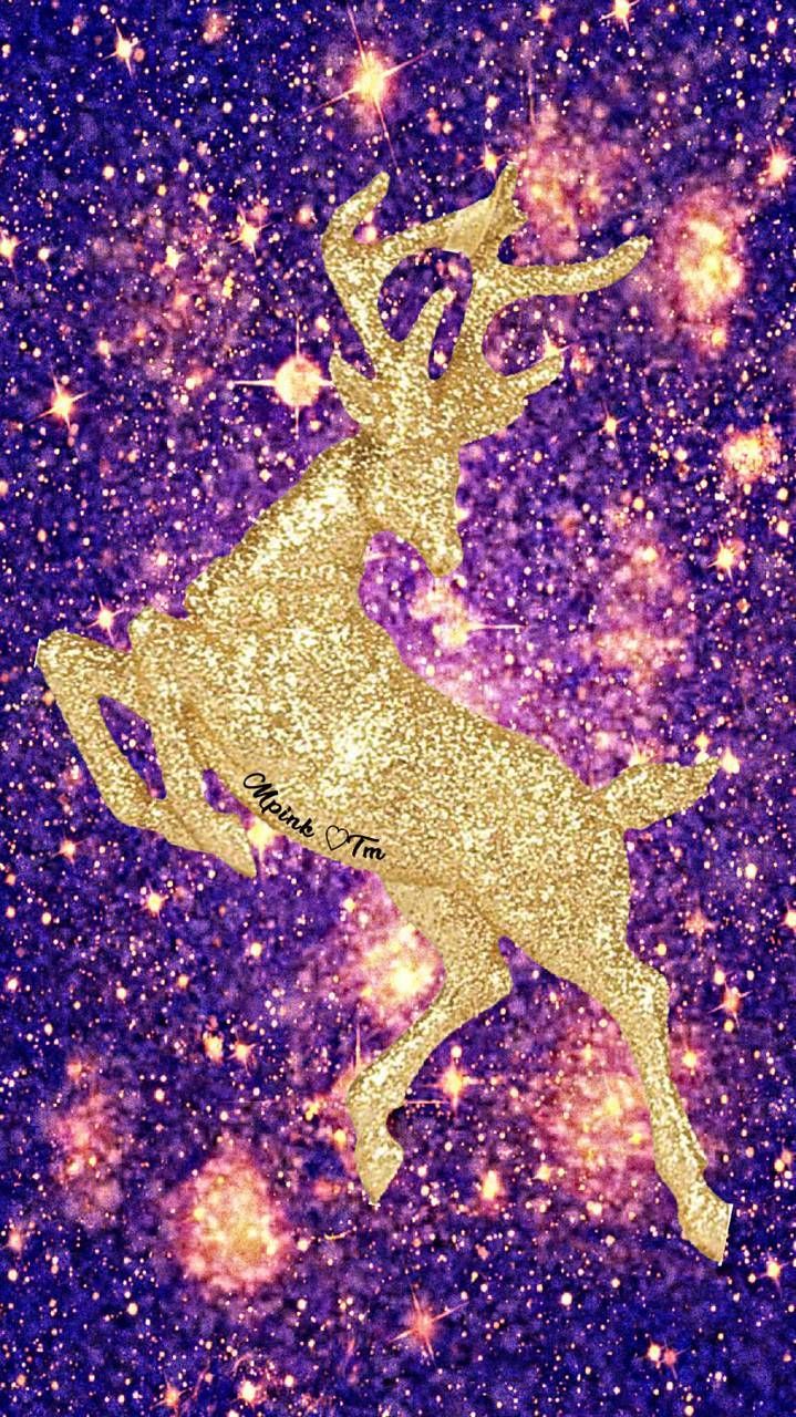 Bling Reindeer Galaxy Wallpaper #androidwallpaper #iphonewallpaper # wallpaper #galaxy #sparkle #glitter. Galaxy wallpaper, Cute girl wallpaper, Pretty wallpaper