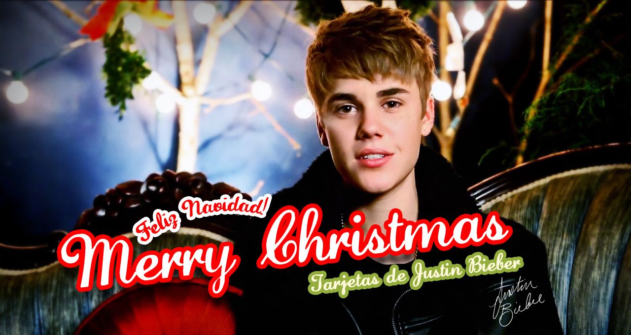 Christmas Justin Bieber Mistletoe
