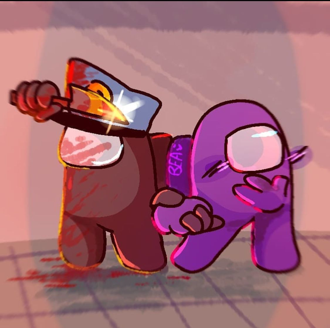 Among Us Cute Pic, There S A Mole Among Us Cute Autocollant Teepublic Fr