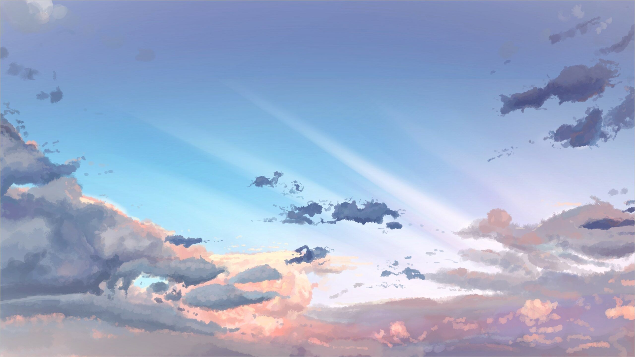 Anime Wallpaper 4k Sky. Sky anime, Anime wallpaper, Night sky wallpaper