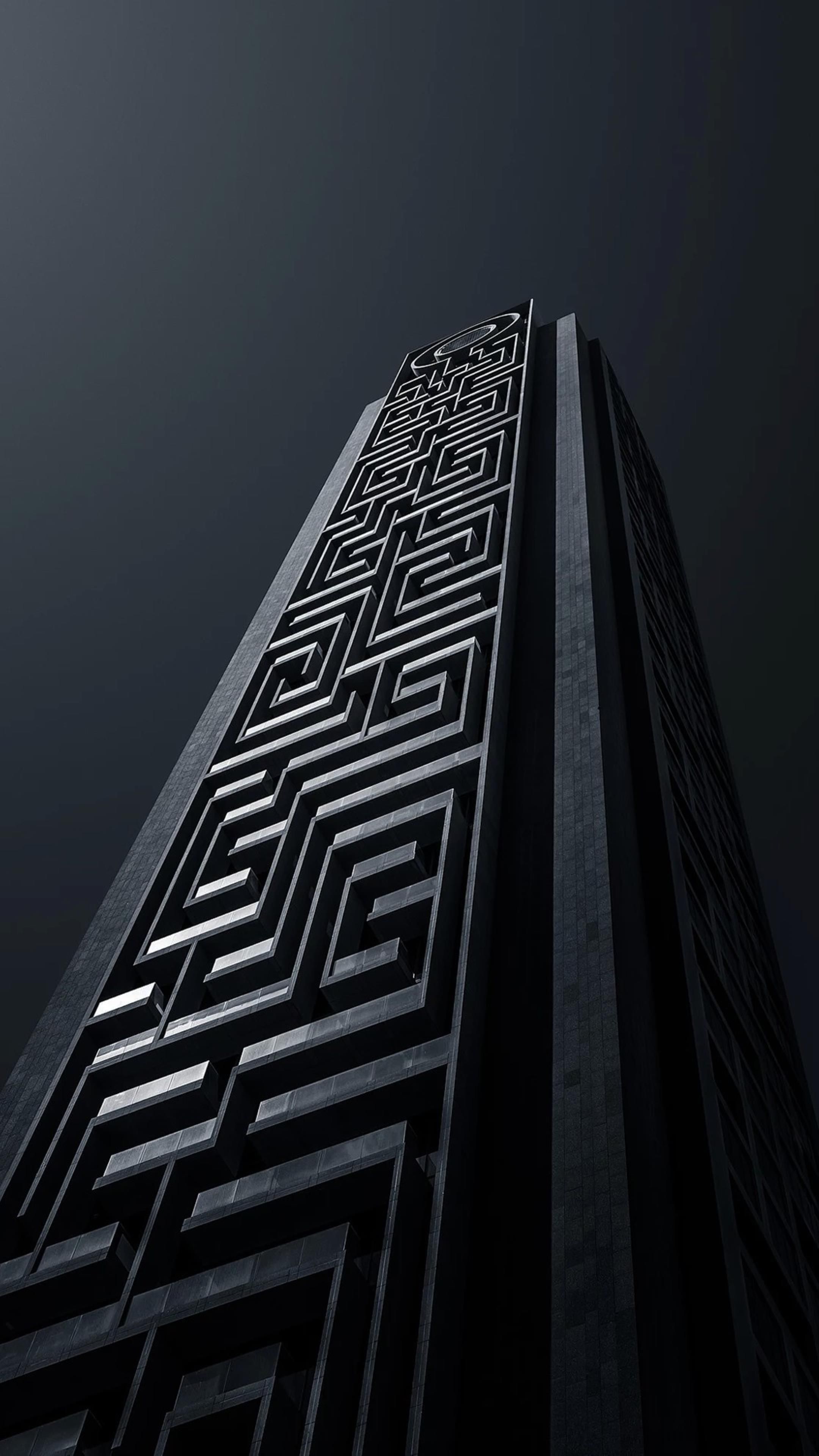 AMOLED Architecture Wallpaper