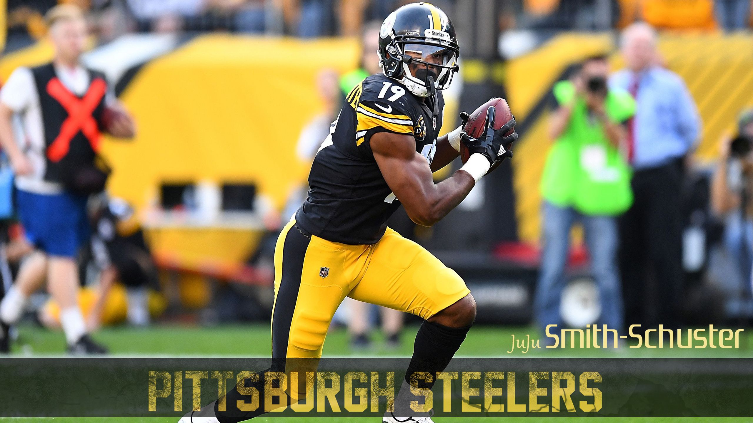 Pittsburgh Steelers Player Wallpaper Smith Schuster 4k HD Wallpaper