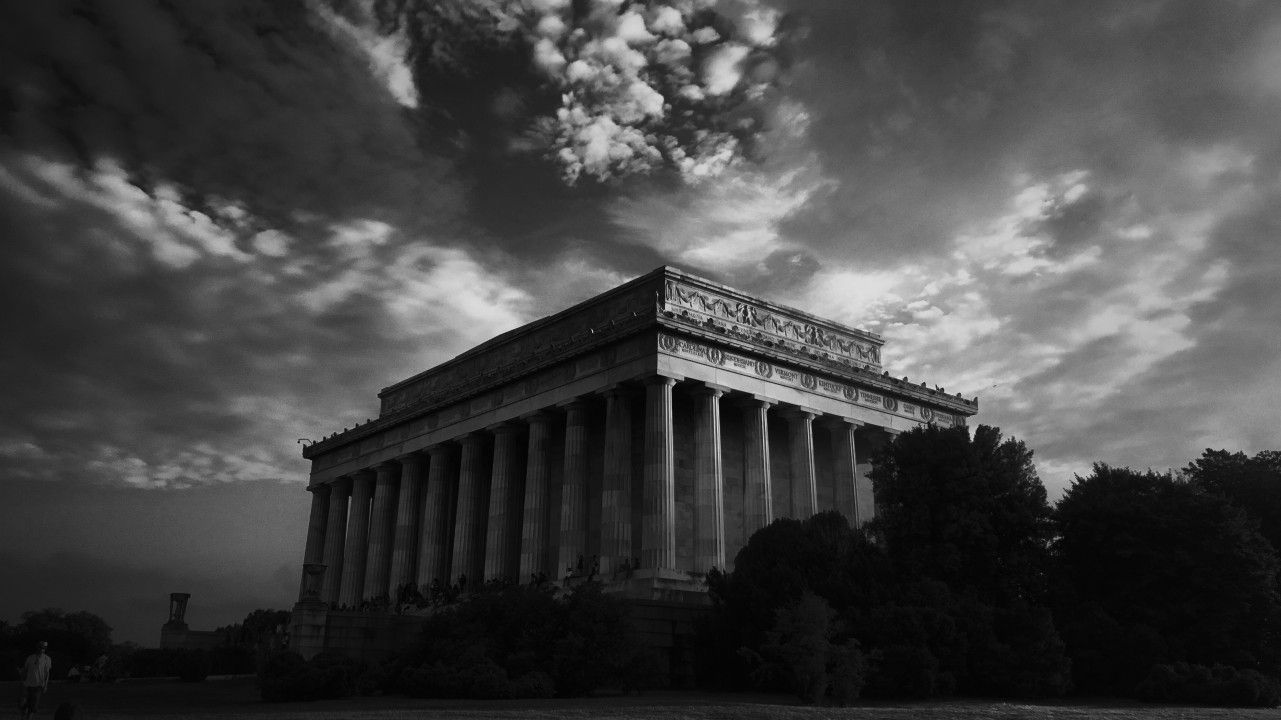 Lincoln Memorial Amoled Wallpaper