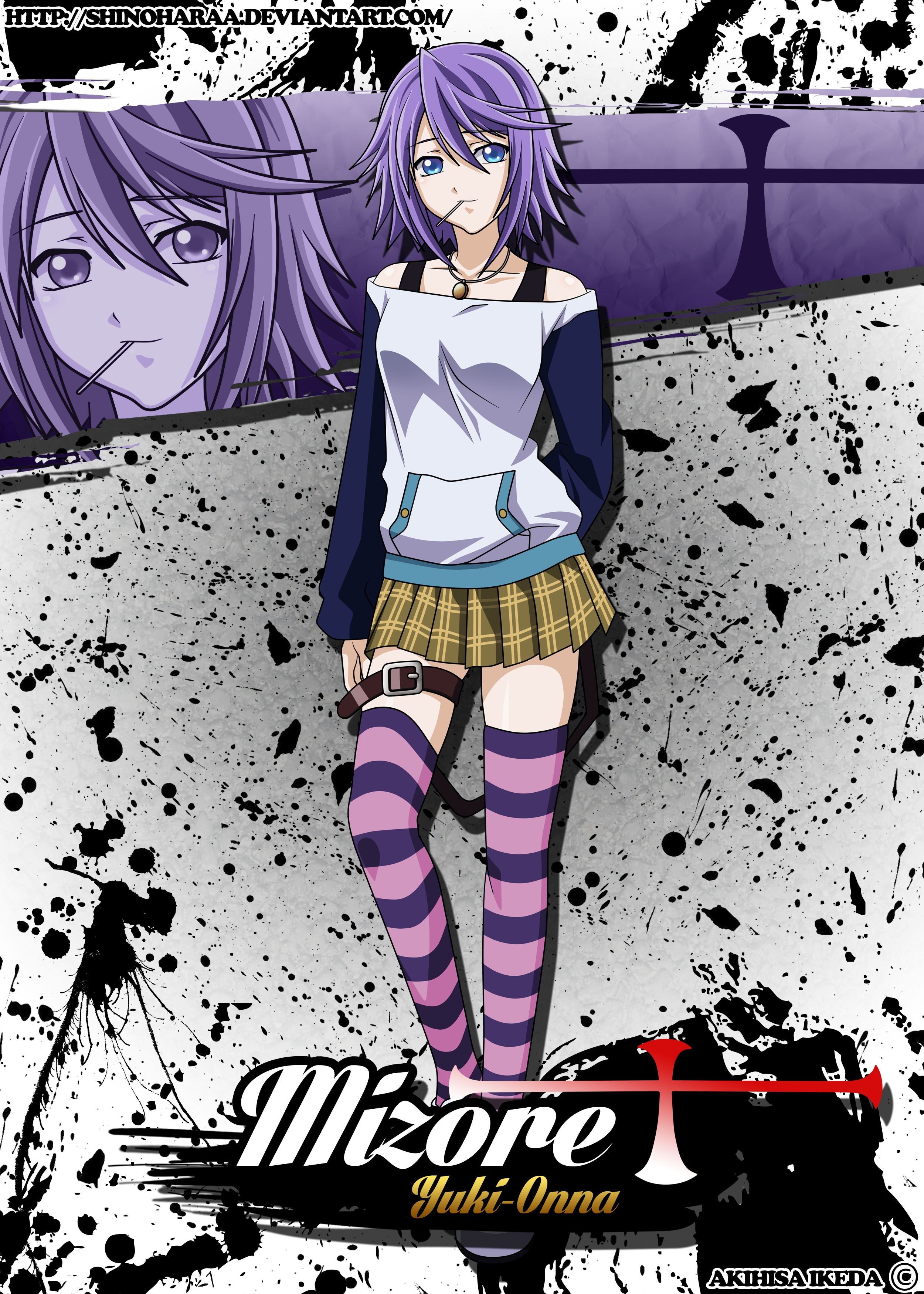 Shirayuki Mizore + Vampire Anime Image Board