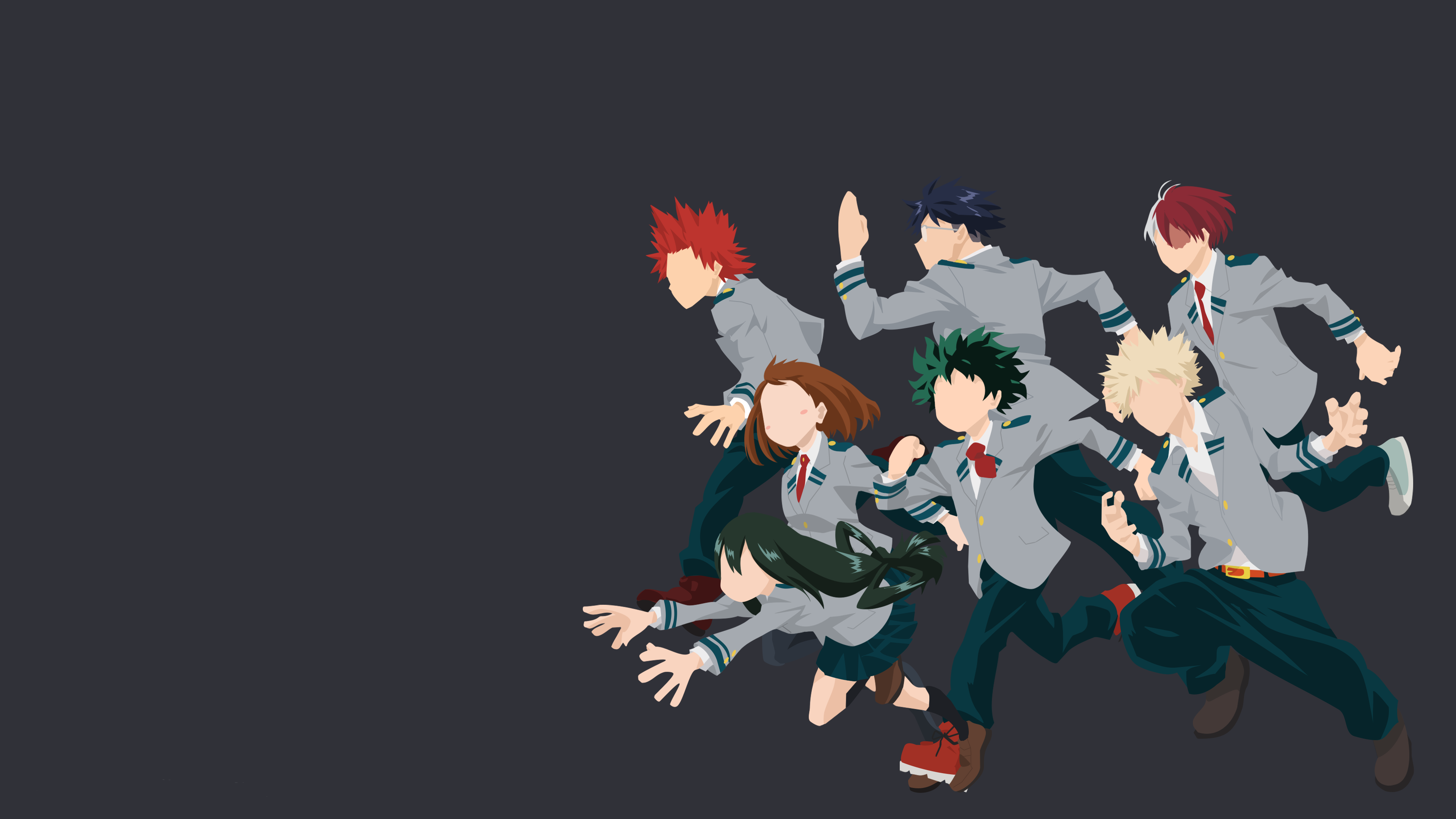 Minimalist My Hero Academia Wallpaper Free Minimalist My Hero Academia Background