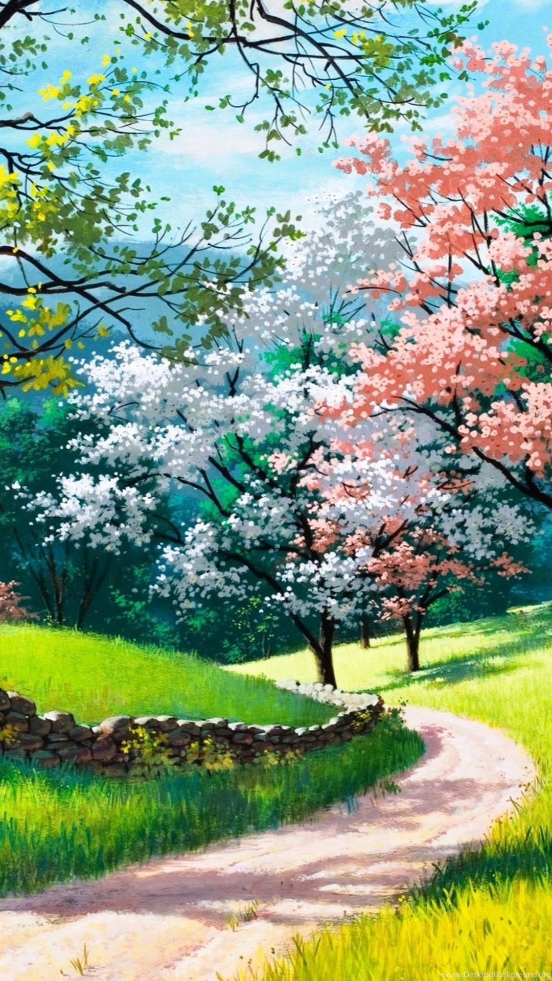 Spring Nature 4K Wallpaper Desktop Background