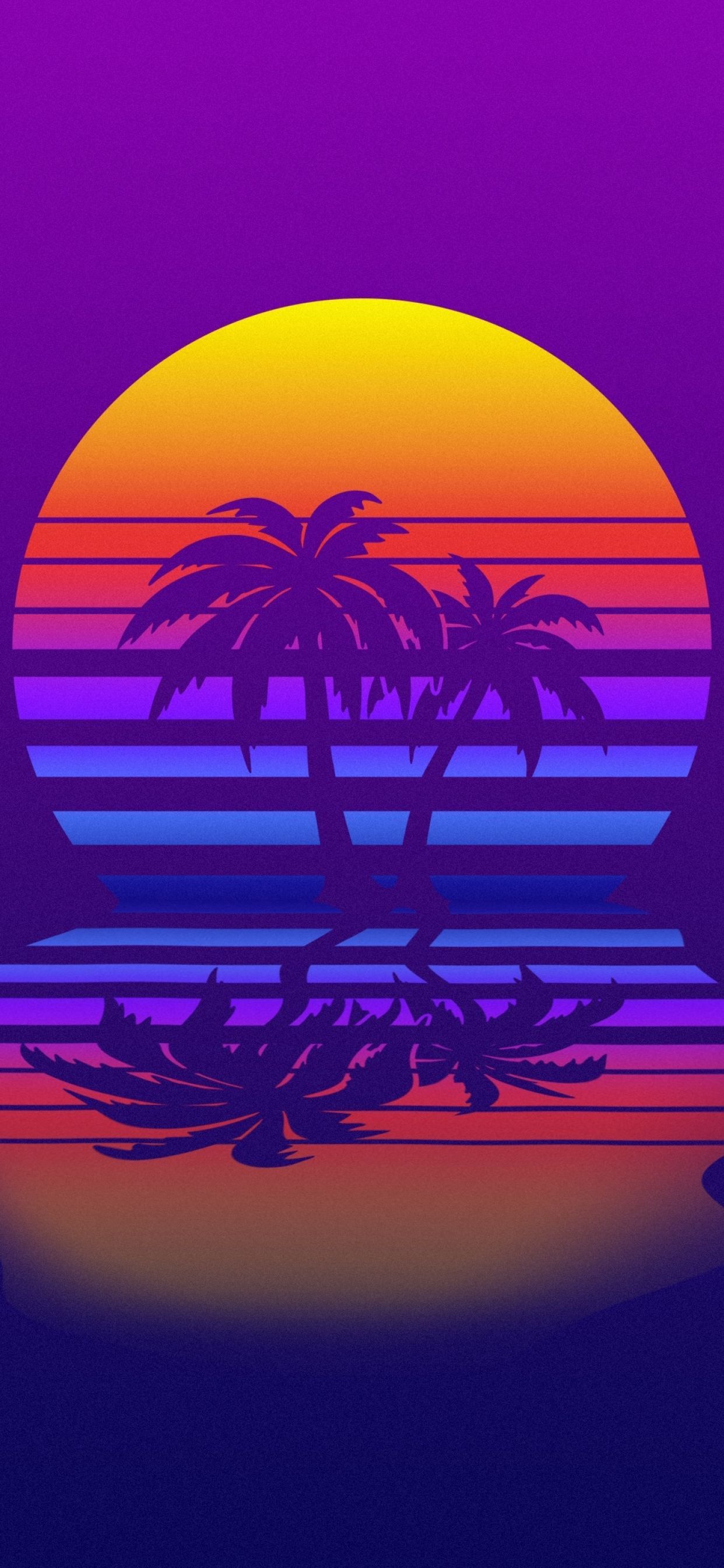 Synthwave iPhone Wallpaper Free Synthwave iPhone Background
