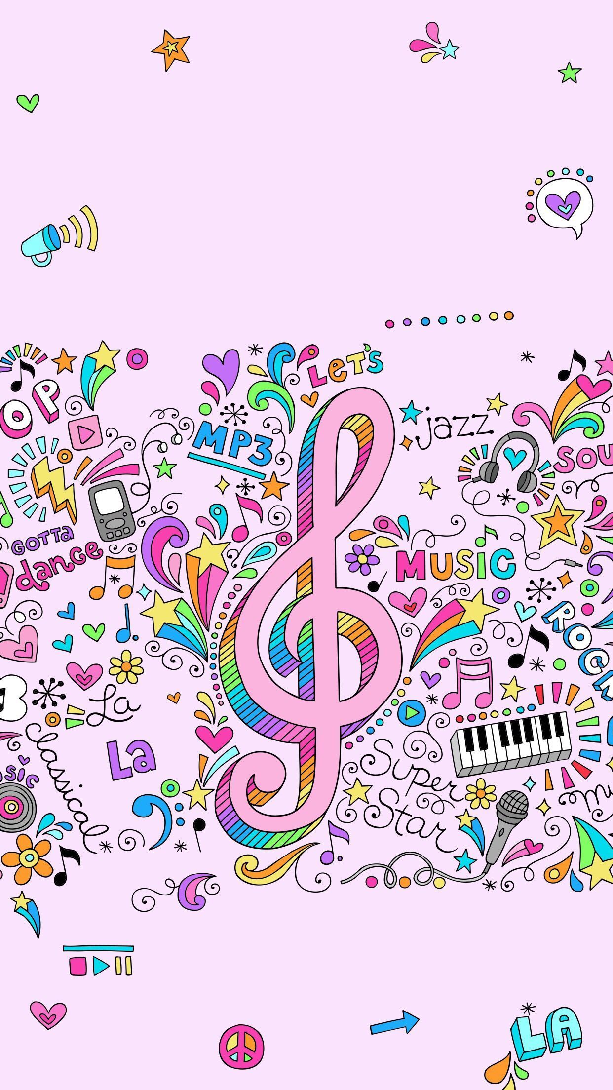Cute Music Wallpaper Free Cute Music Background
