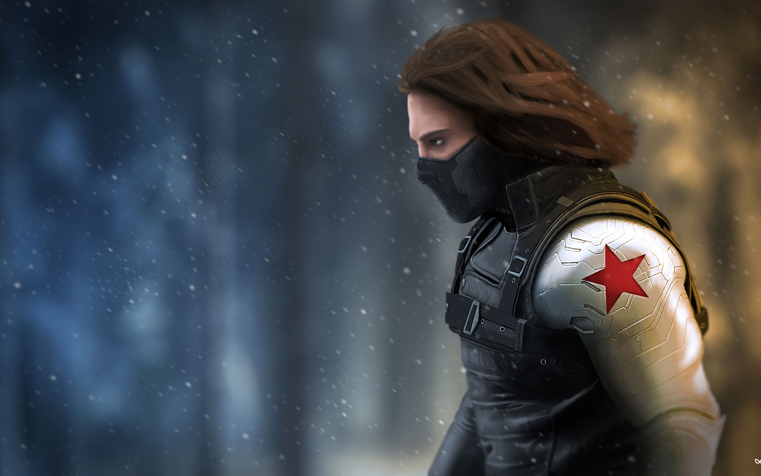 Winter Soldier 4k 2560x1600 Resolution HD 4k Wallpaper, Image, Background, Photo and Picture