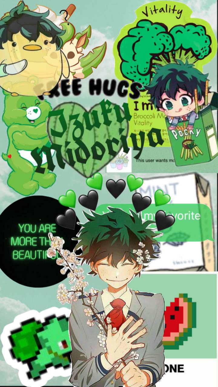 Aesthetic Deku wallpaper