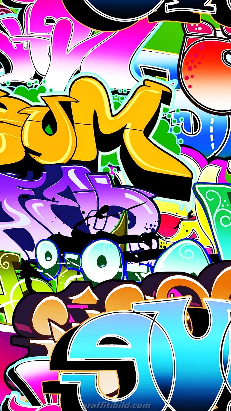 Graffiti Android Design Wallpapers - Wallpaper Cave