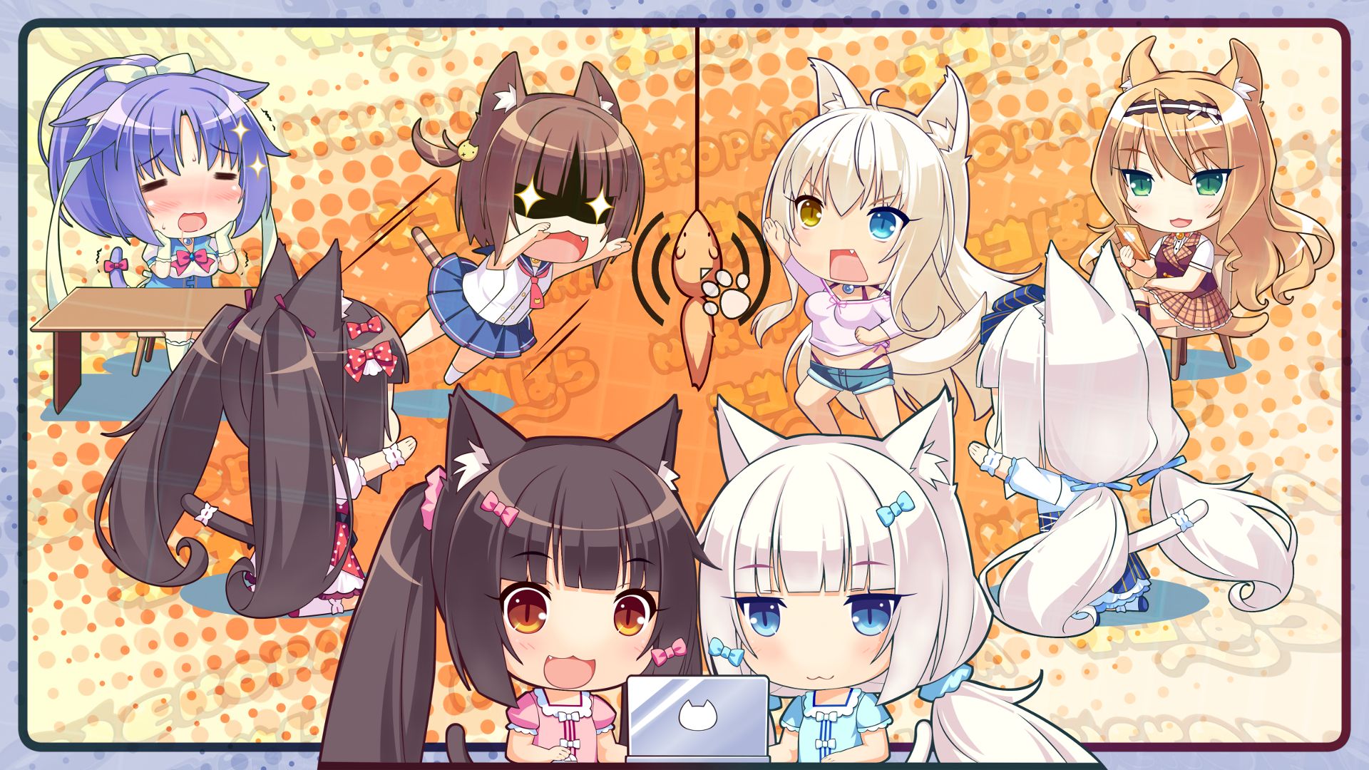 coconut nekopara statue