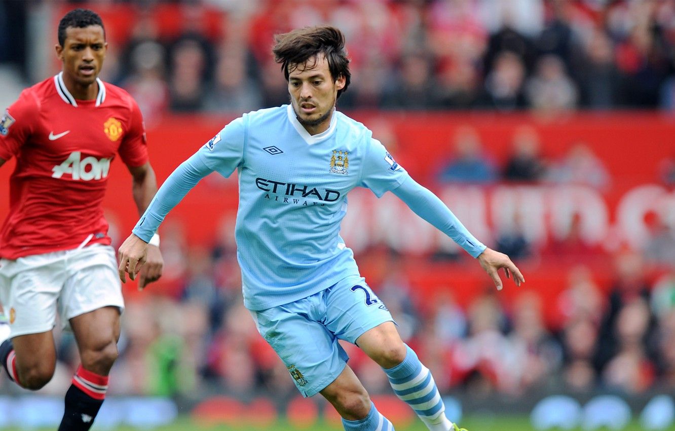 Wallpaper Football, Nani, David Silva image for desktop, section спорт