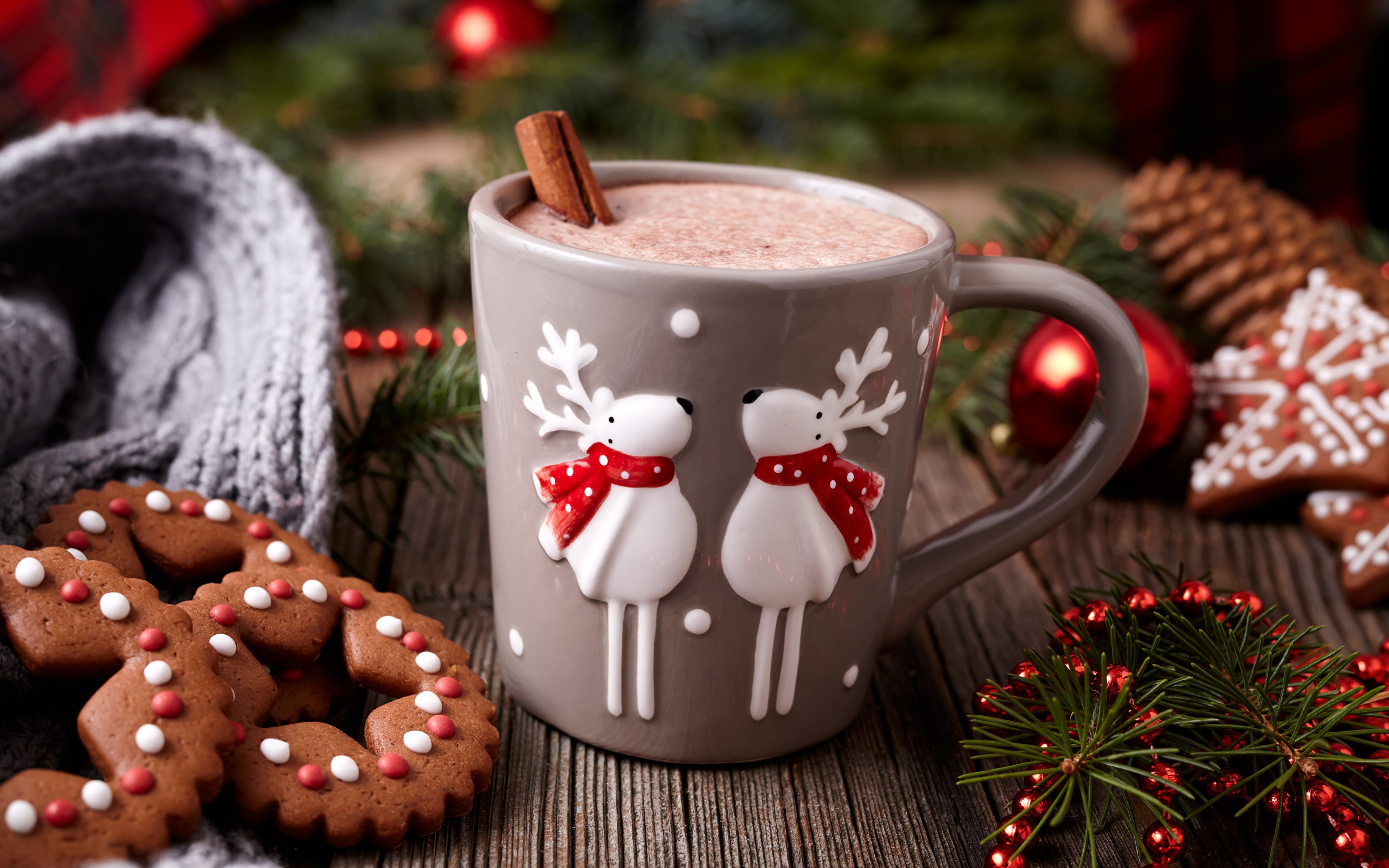 Hot Chocolate Christmas Wallpaper