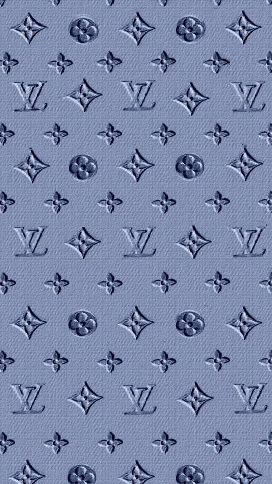 Louis Vuitton Blue iPhone 6 Wallpaper & Background Download