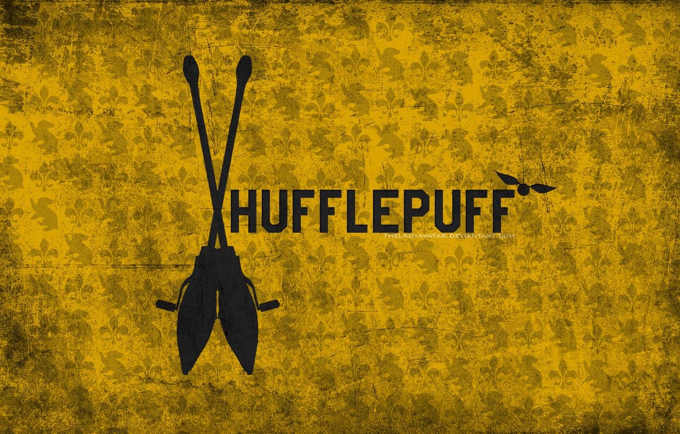 Wallpaper broom, Hogwarts, Hogwarts, quidditch, Hufflepuff, Puffenduya, quiddich, by theladyavatar image for desktop, section минимализм