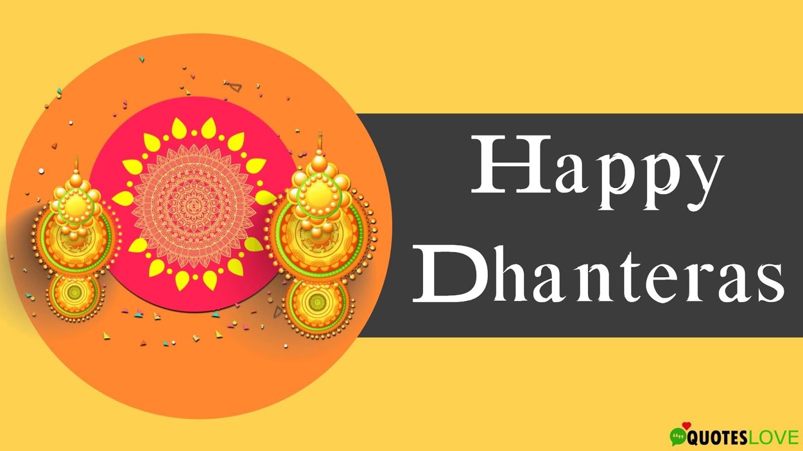 Latest) Happy Dhanteras Wishes Image 2019