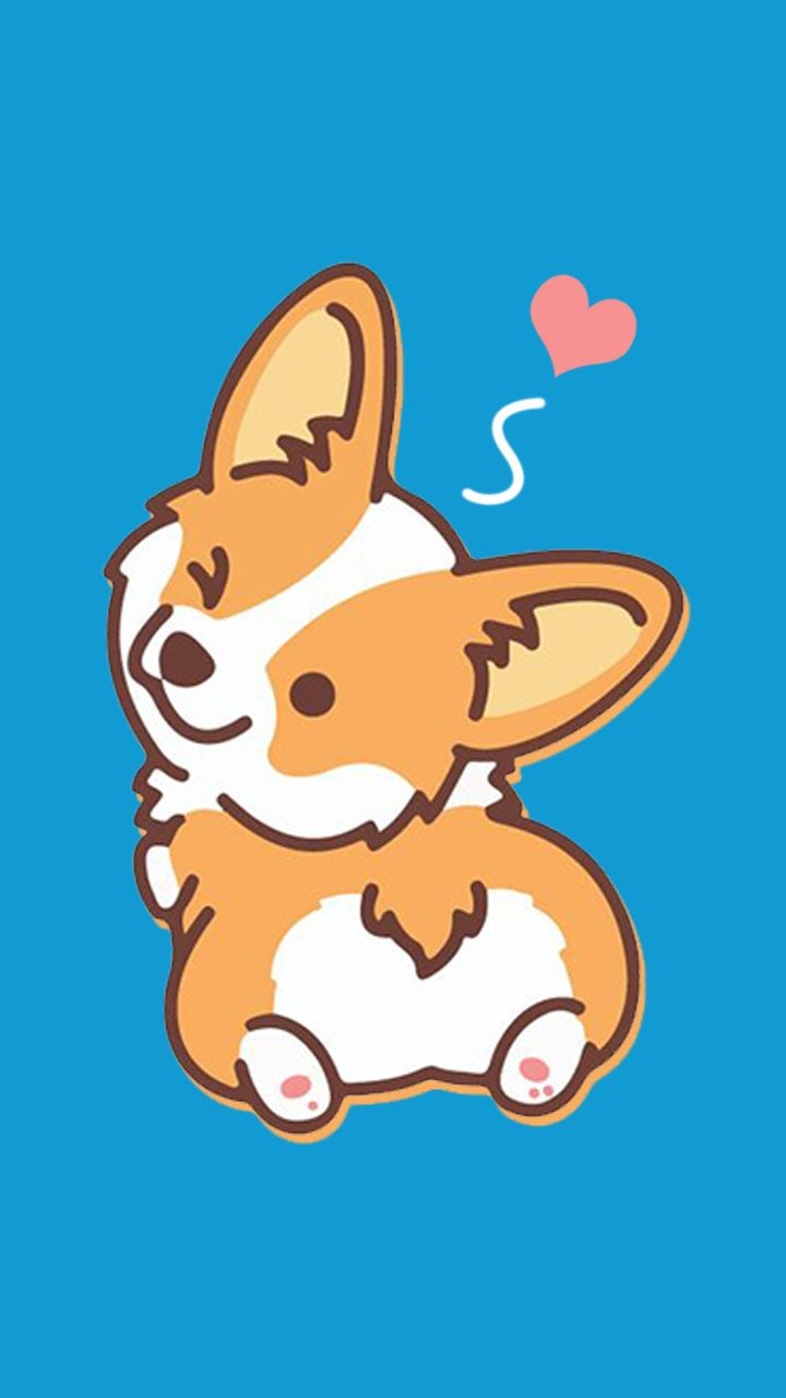 Wallpaper Corgi Sticker HD Wallpaper