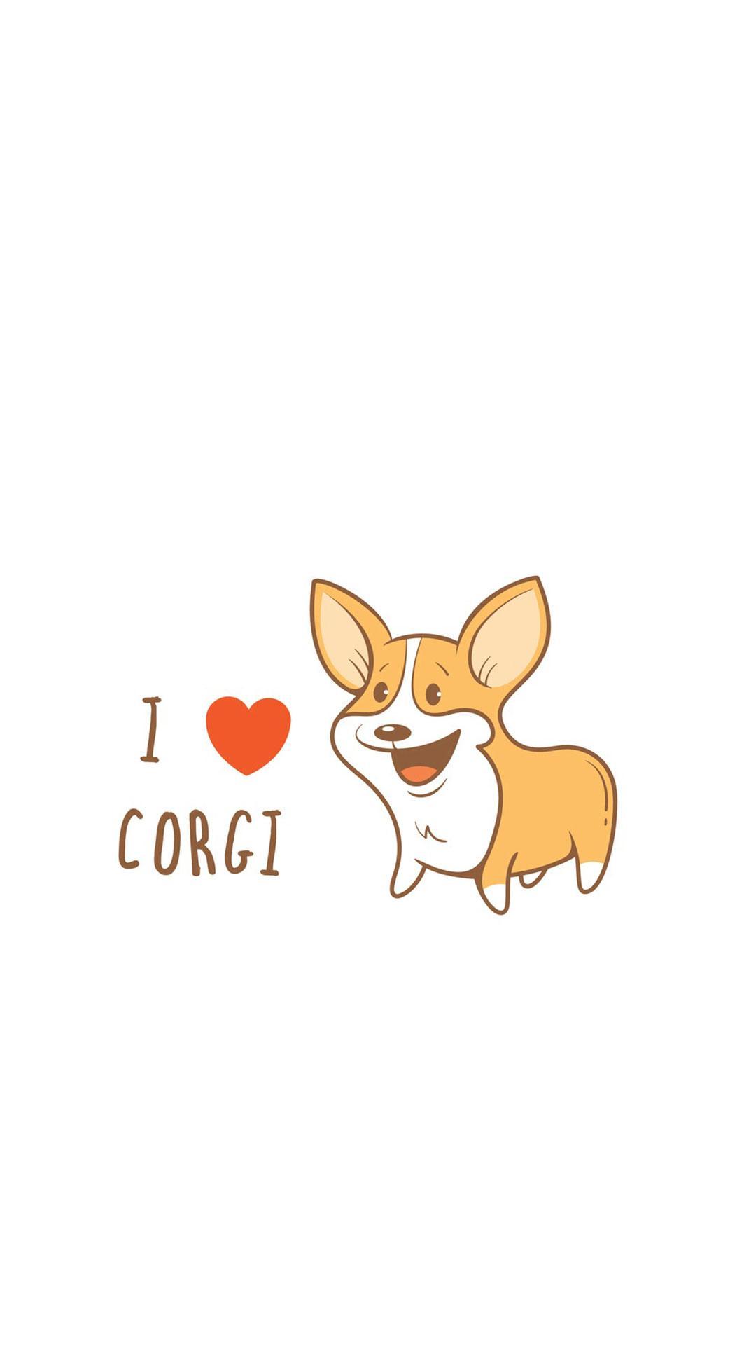 Cartoon Corgi Wallpapers - Top Free Cartoon Corgi Backgrounds -  WallpaperAccess