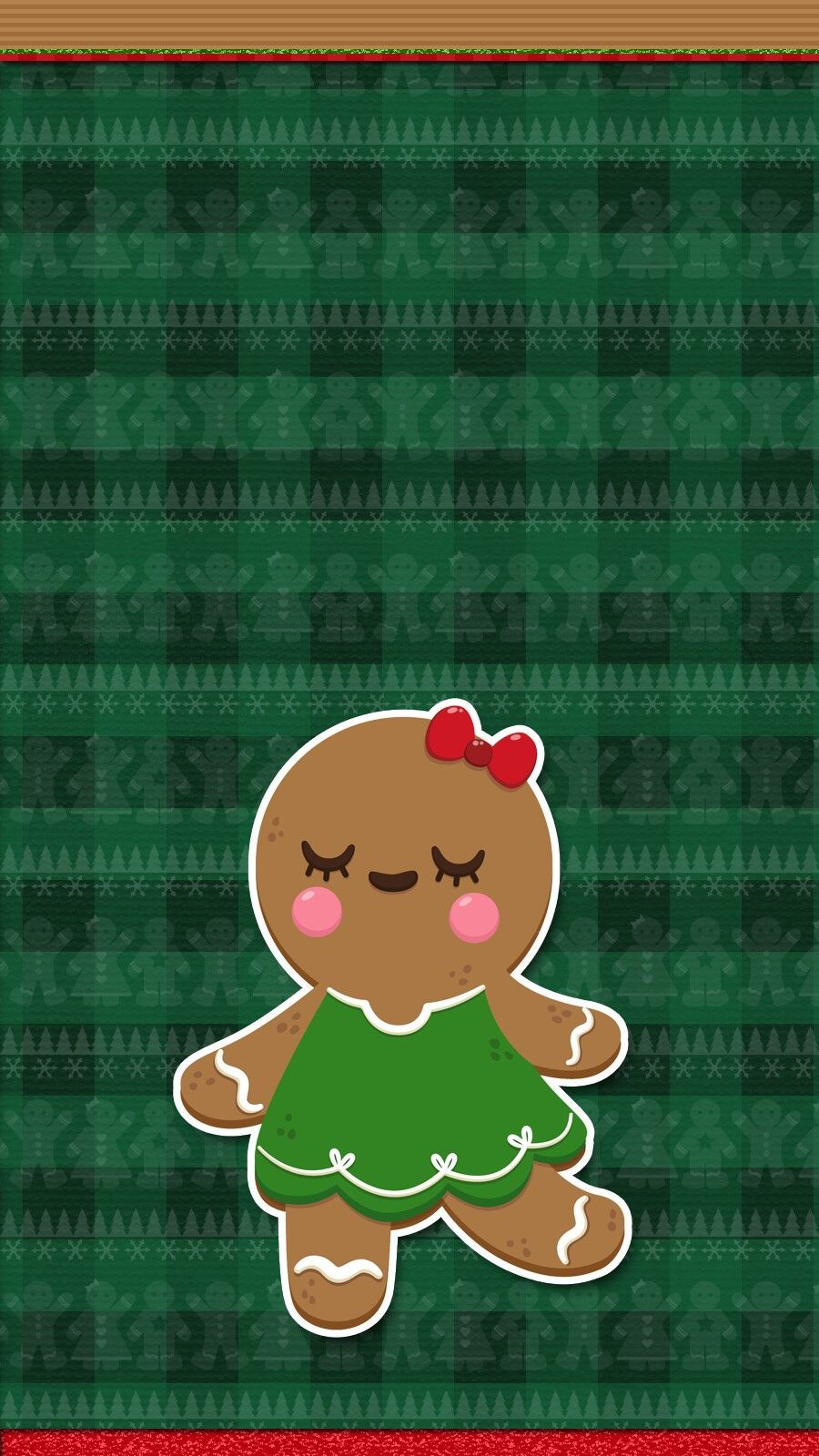 cute #gingerbread #christmas. Christmas phone wallpaper, Christmas ephemera, Cute christmas wallpaper