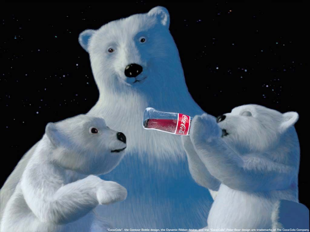 Polar Bear Christmas Wallpaper