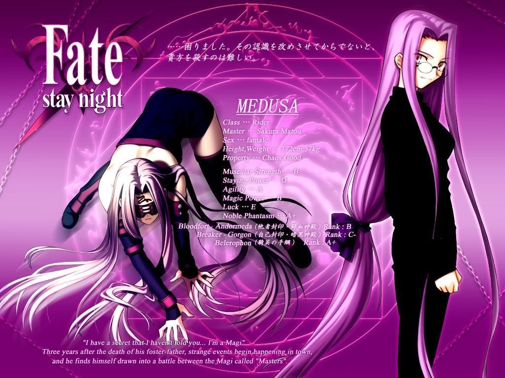 Medusa Fate Stay Night Wallpapers Wallpaper Cave