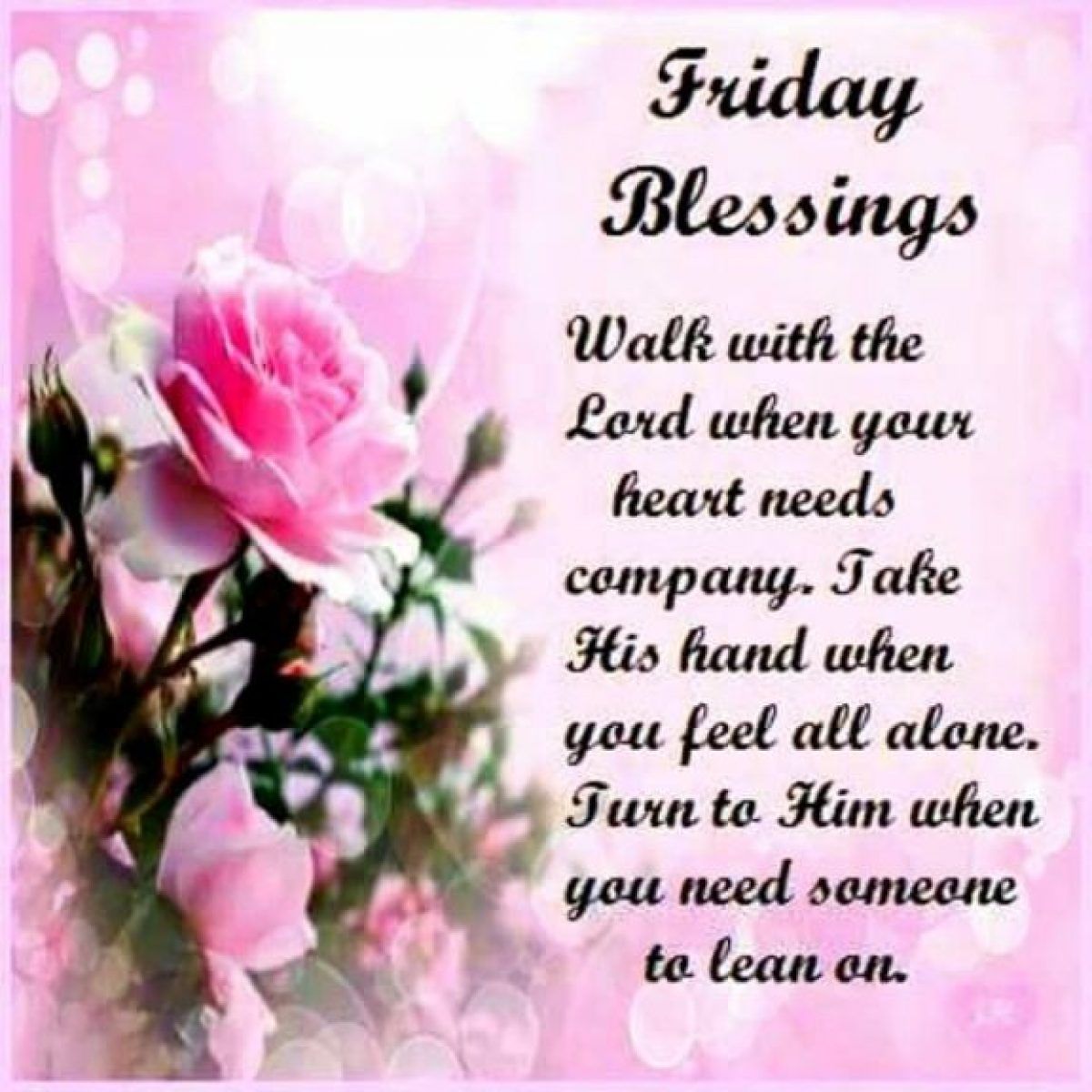 Friday Blessings Image, Quotes, Picture and GIF Photo