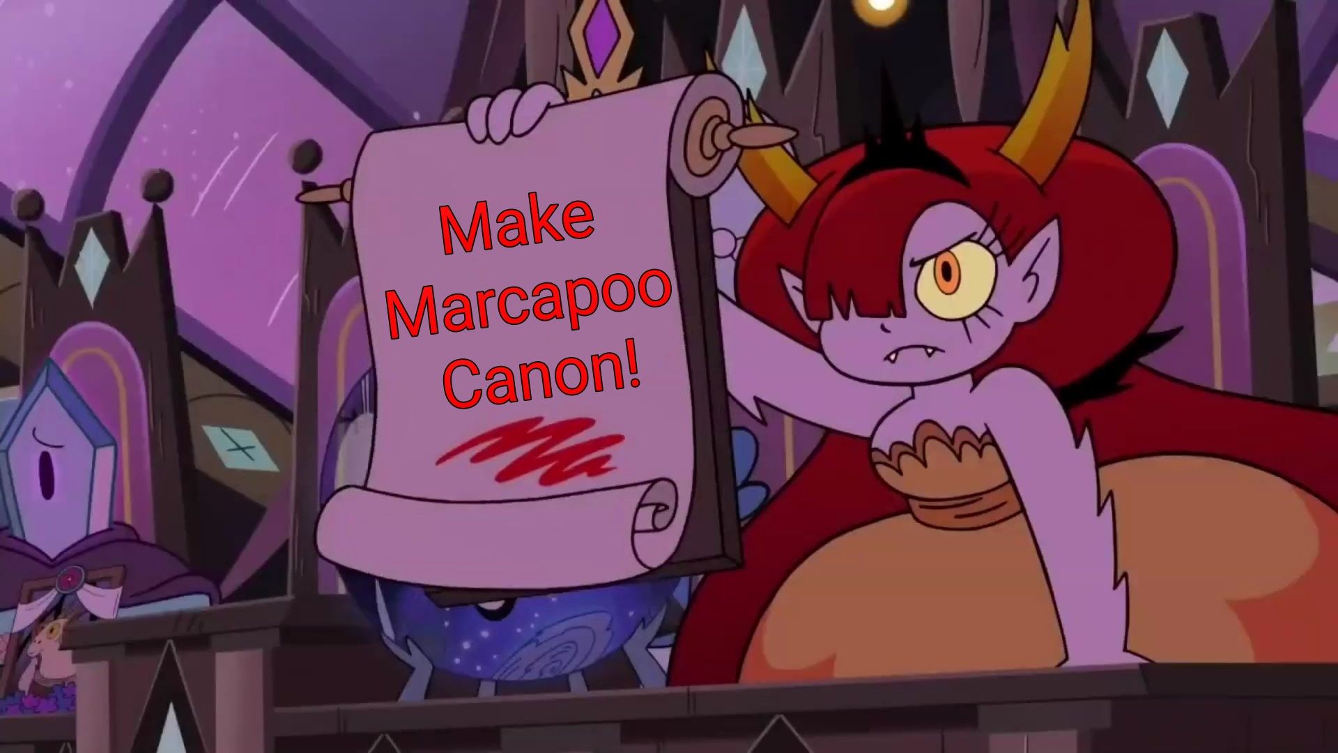 Hekapoo has something to say to daron