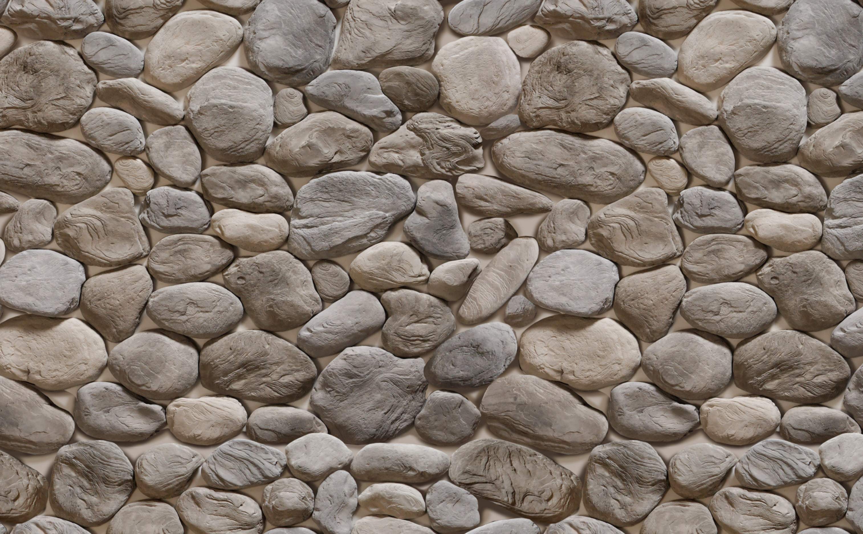 River Rock Effect Wallpaper for WallsD Stone Pattern