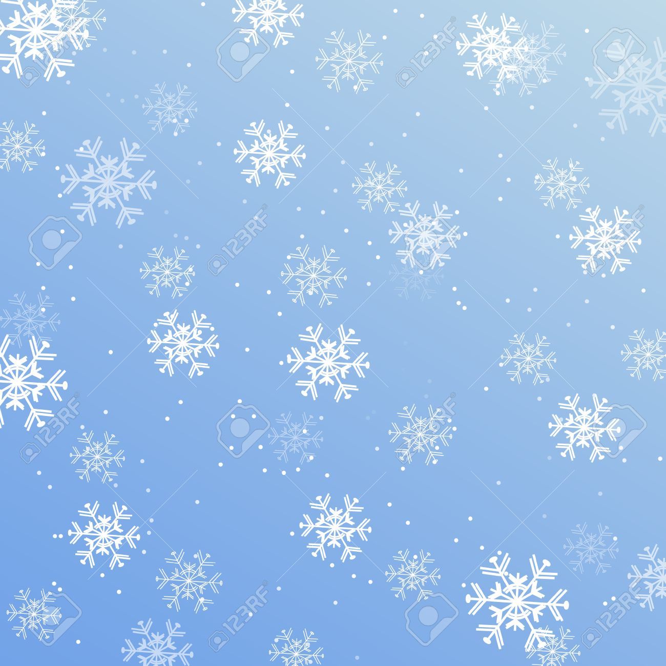 Snowflakes Desktop Background