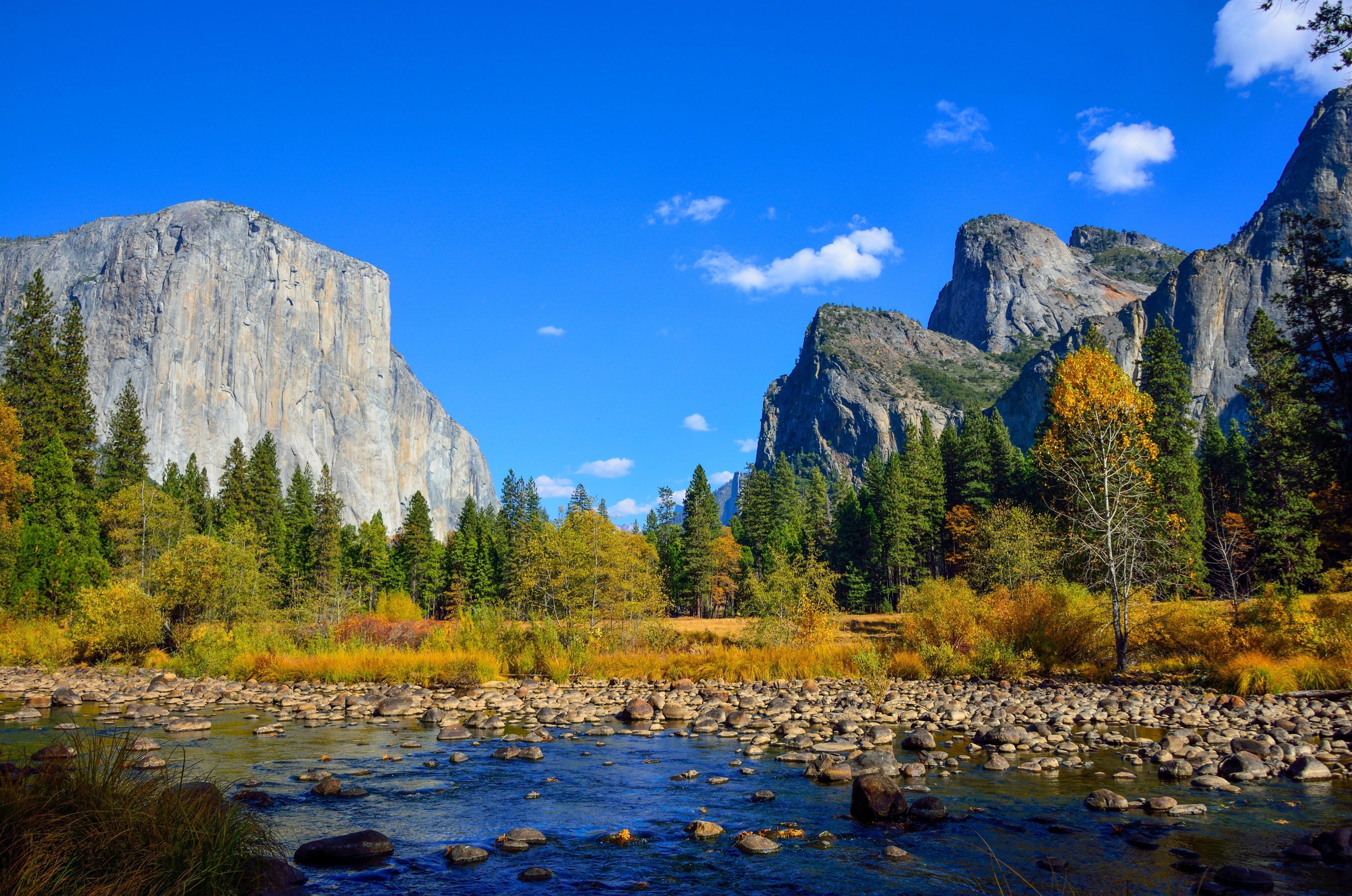 Autumn Yosemite Valley Wallpapers Wallpaper Cave