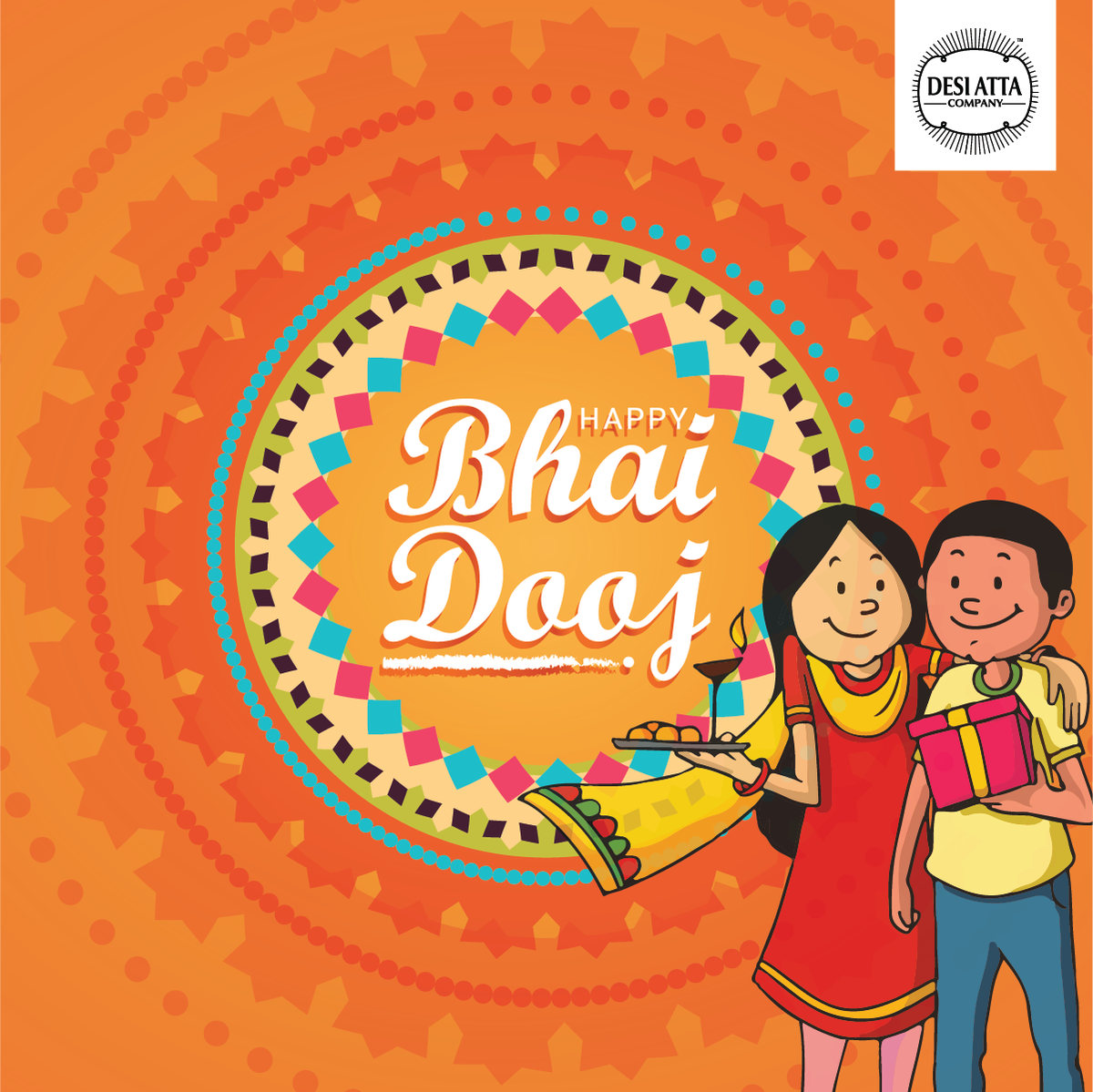 BHAIYA DOOJ 2020 Greetings, Bhaiya dooj Image & HD Wallpaper