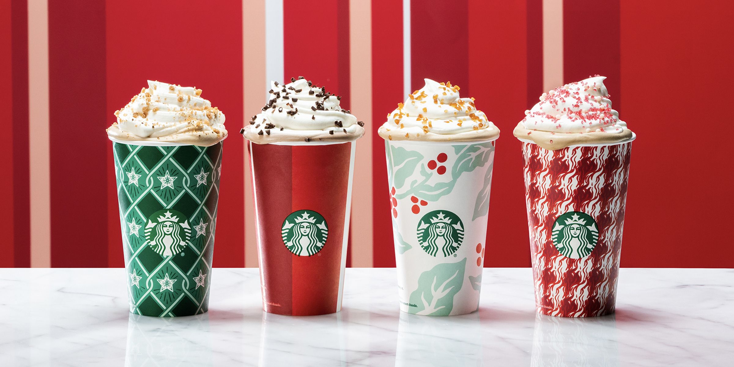 Starbucks holiday cups and drinks 2018 return