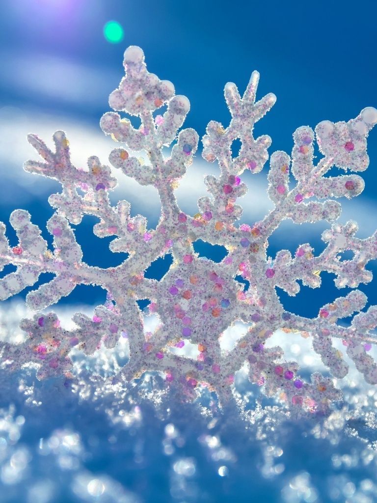 Beautiful Sunset at Sea iPad mini wallpaper. Snowflake wallpaper, iPad mini wallpaper, Winter wallpaper