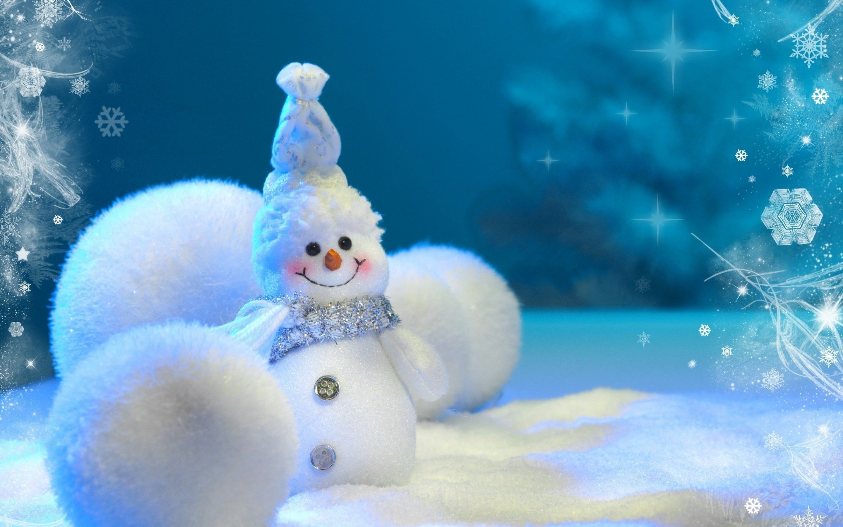 Sweet Snowman with HD resolution