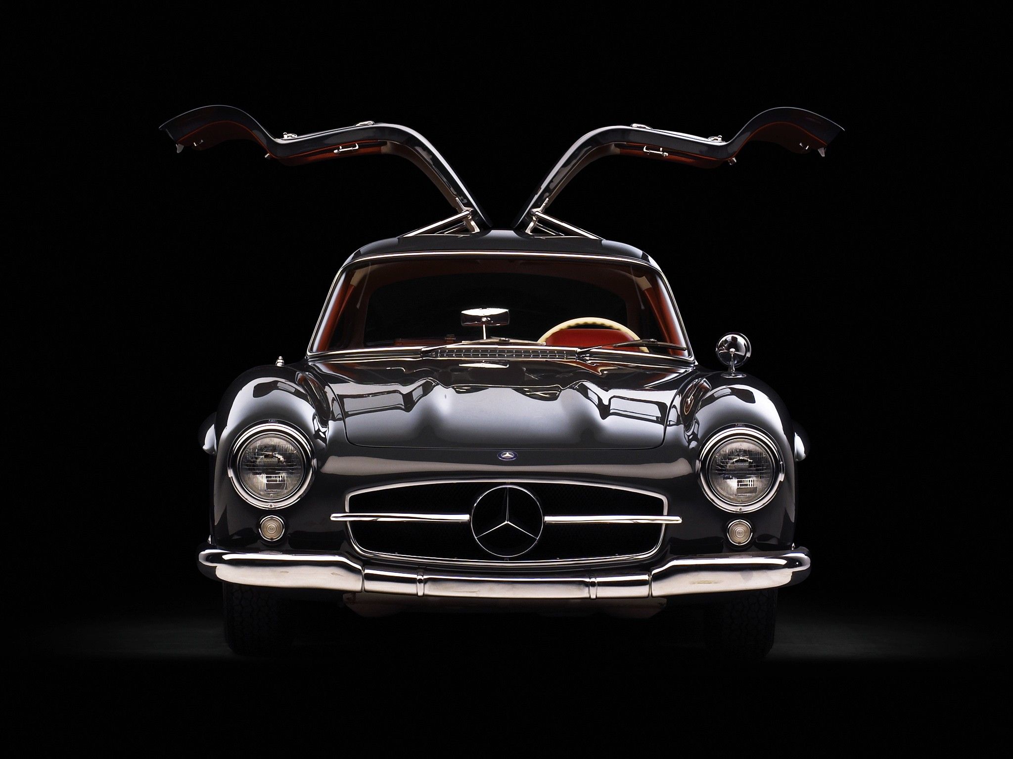 Mercedes, Benz, 300 sl, W Tetro, Supercar, Supercars, Gullwing Wallpaper HD / Desktop and Mobile Background