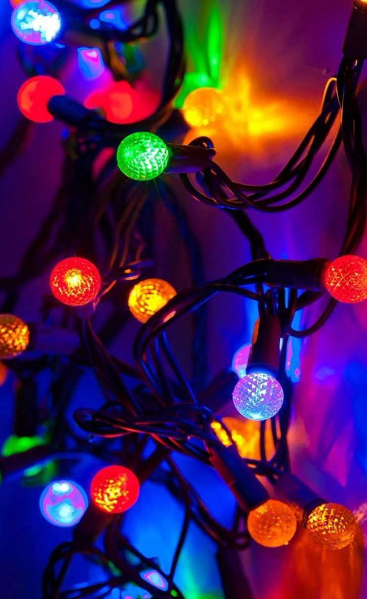 Christmas Lights Neon Wallpapers - Wallpaper Cave