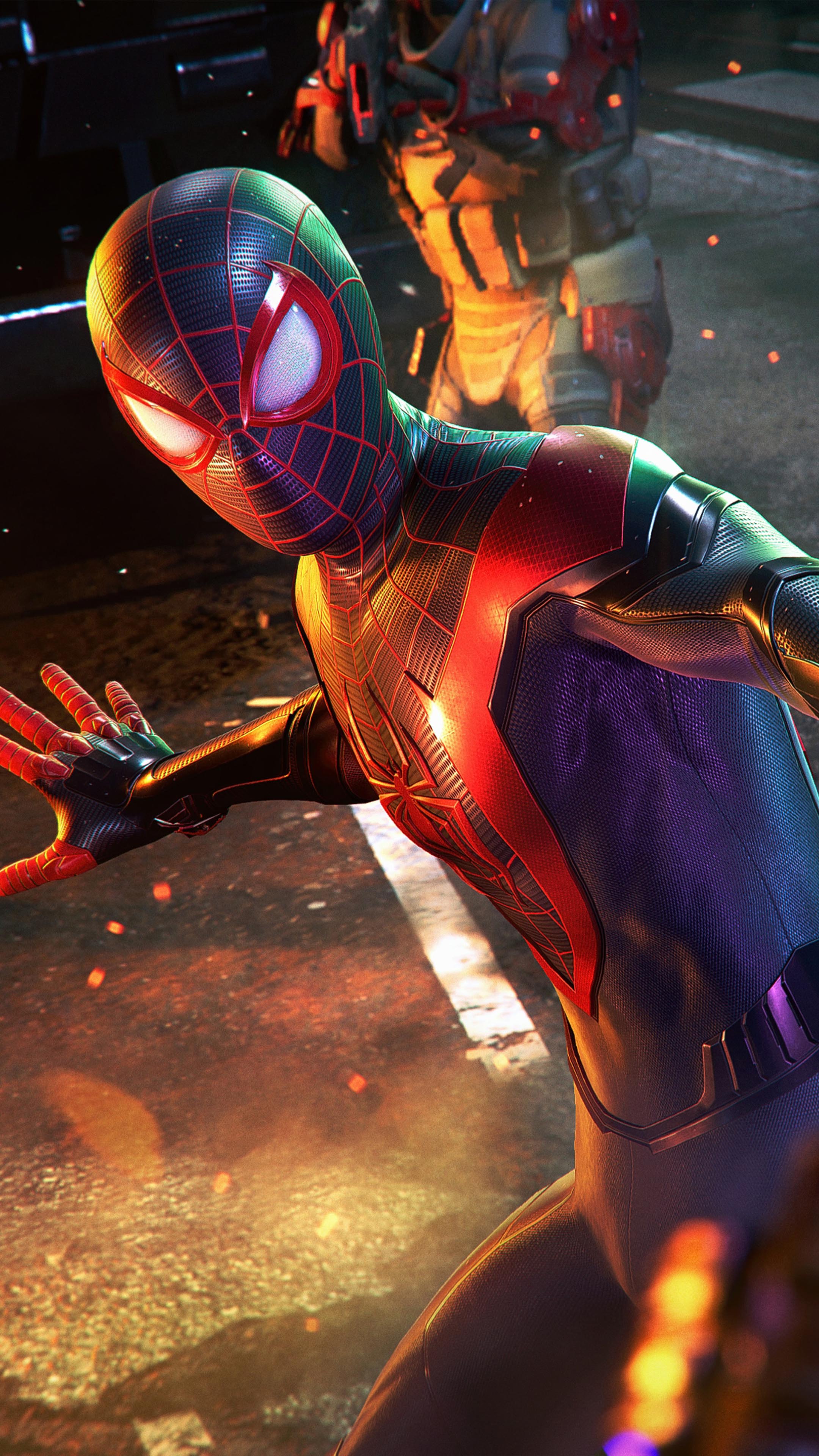 Marvel's Spider Man Miles Morales 4K Ultra HD Mobile Wallpaper