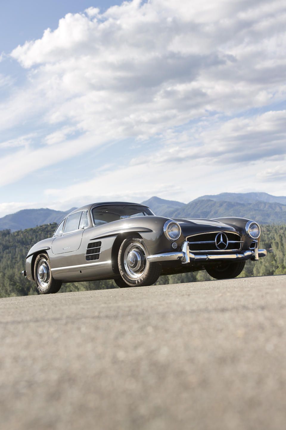 Bonhams, 1955 Mercedes Benz 300SL Gullwing Coupe Chassis No. 198.040.5500183 Engine No. 198.980.5500184