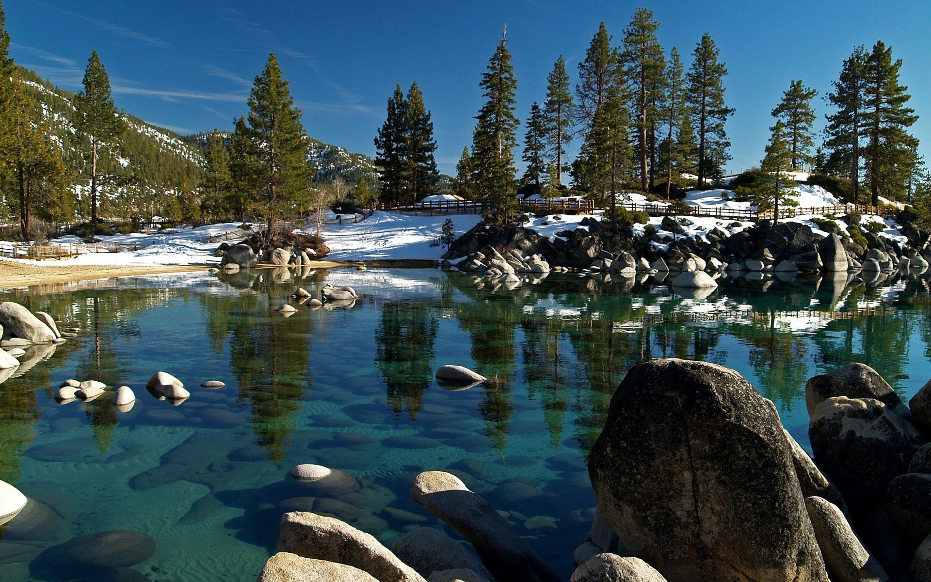 Desktop Background Lake Tahoe