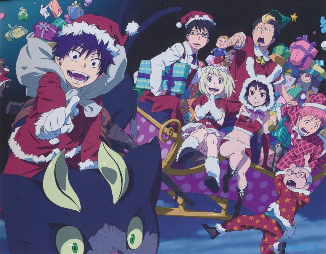 Blue Exorcist Christmas Wallpapers Wallpaper Cave