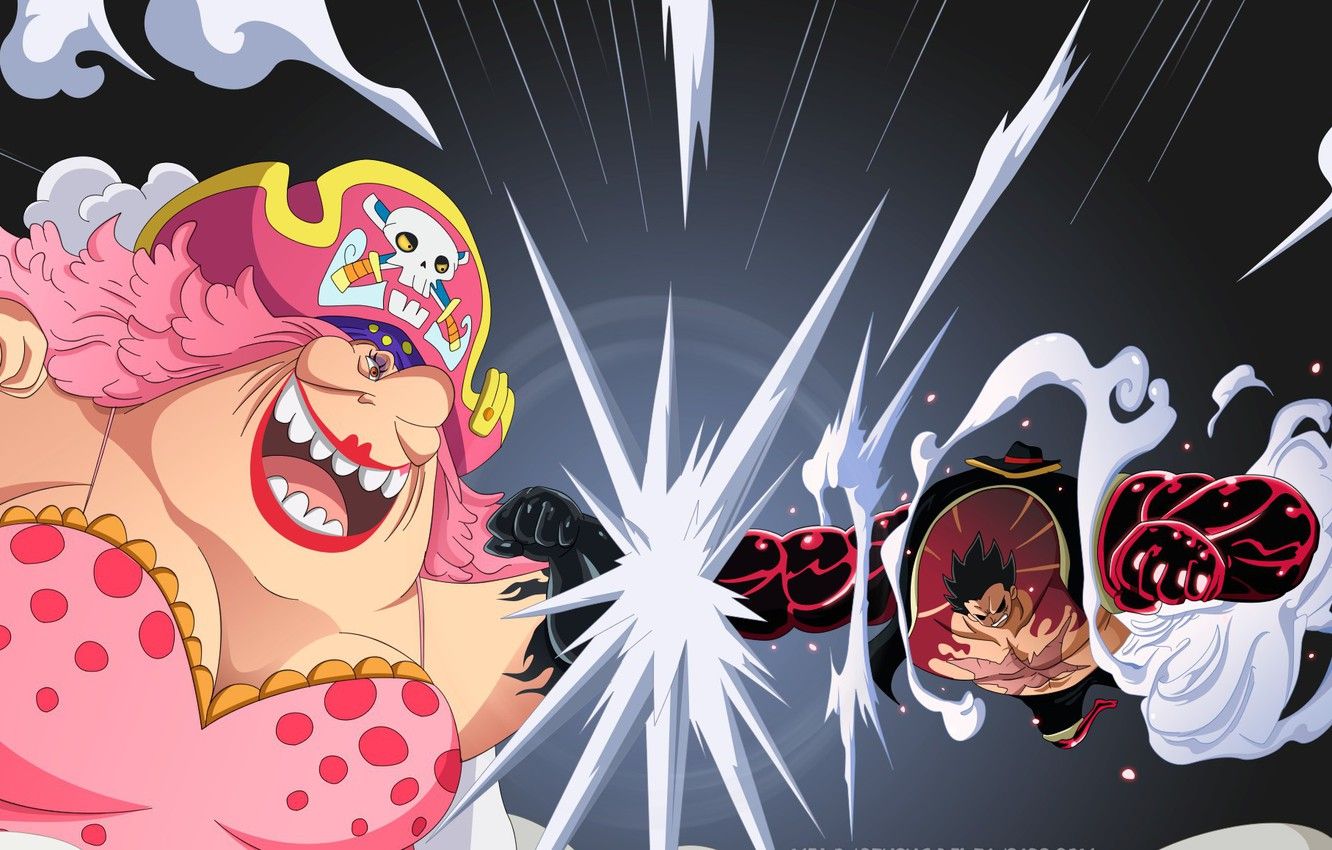 Download Big Mom Is Ready For Action Wallpaper