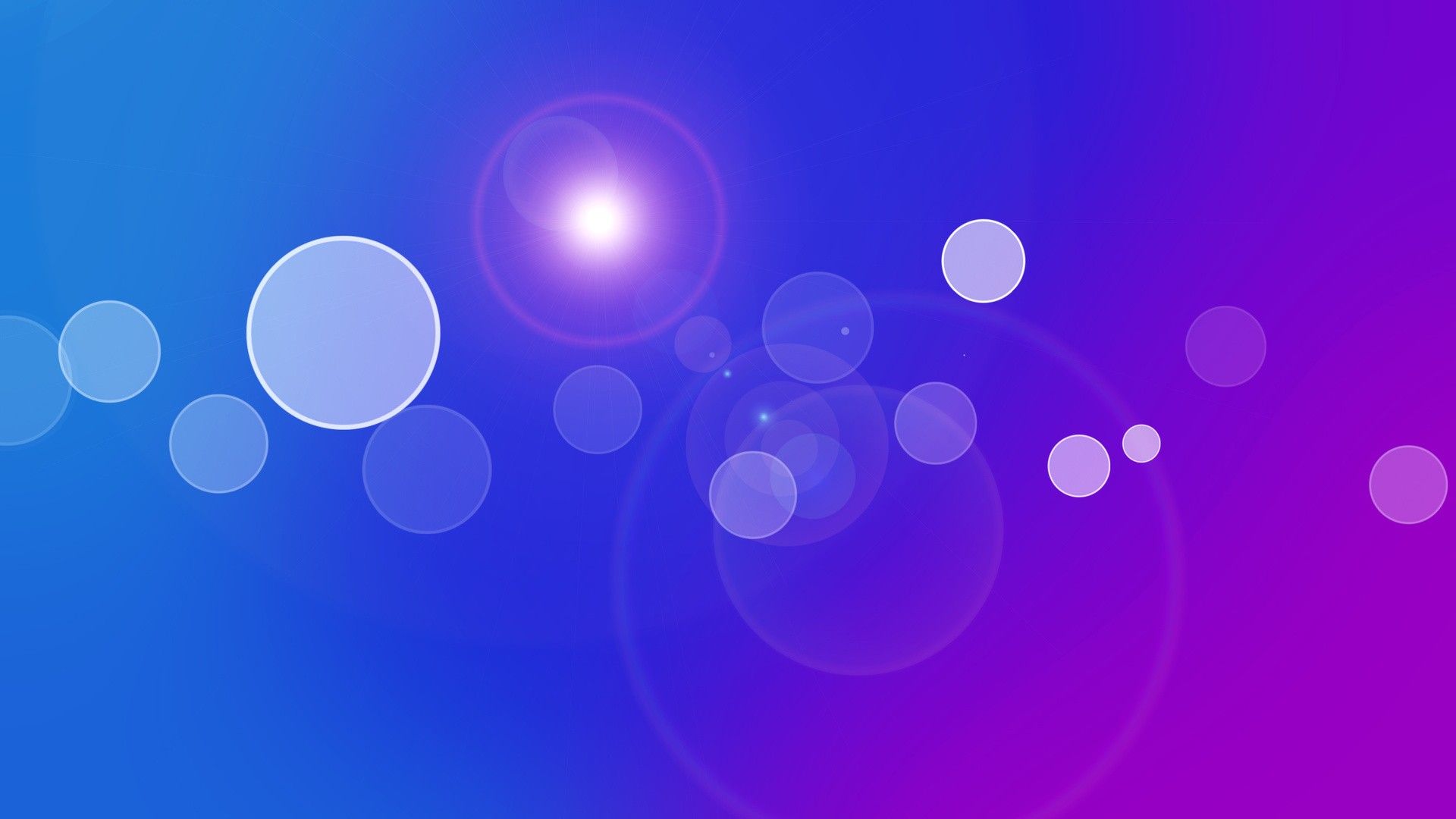 light, Abstract, Blue, Purple, Circles, Gradient, Colors Wallpapers HD / De...
