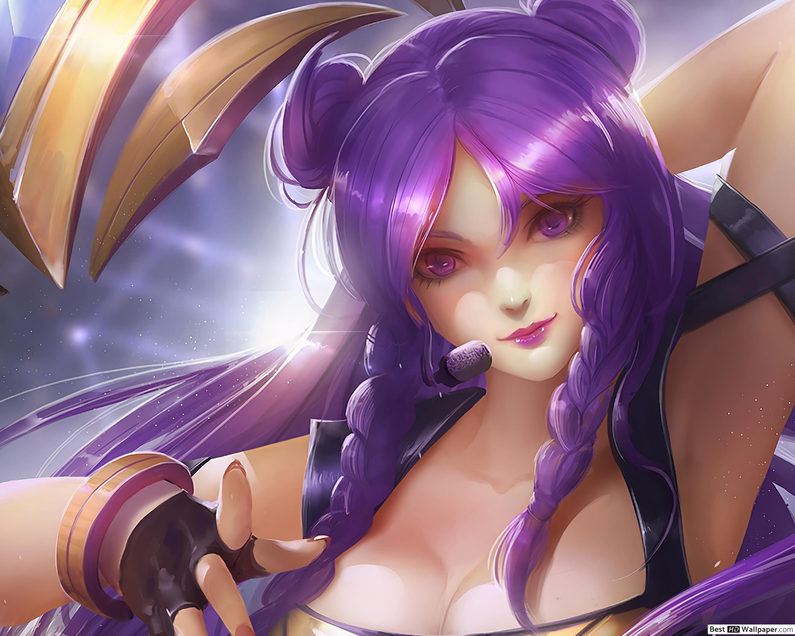League Of Legends (LOL) K DA Kai'Sa HD Wallpaper Download